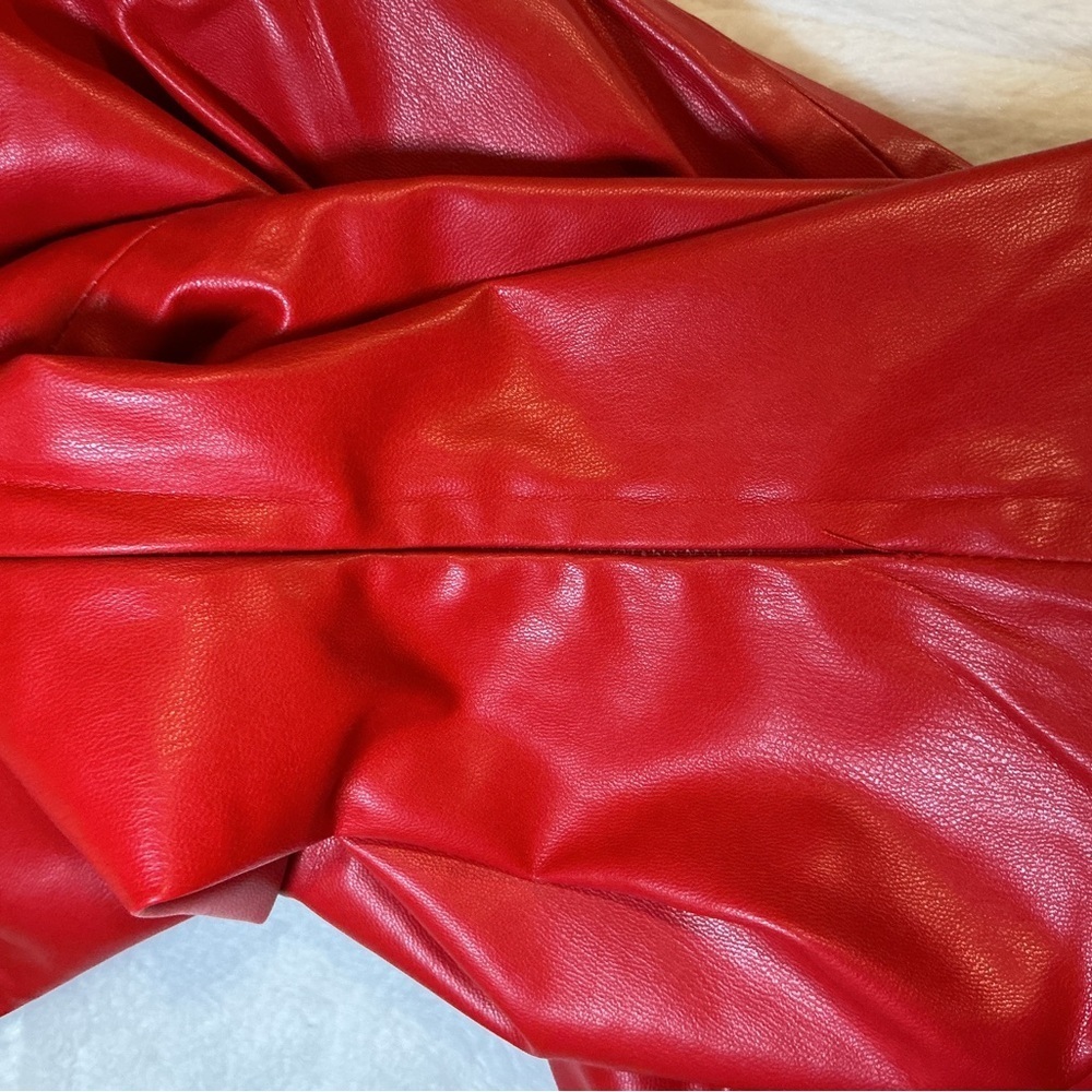 Zara Women's Red Strapless Dress - Picture 8 of 12